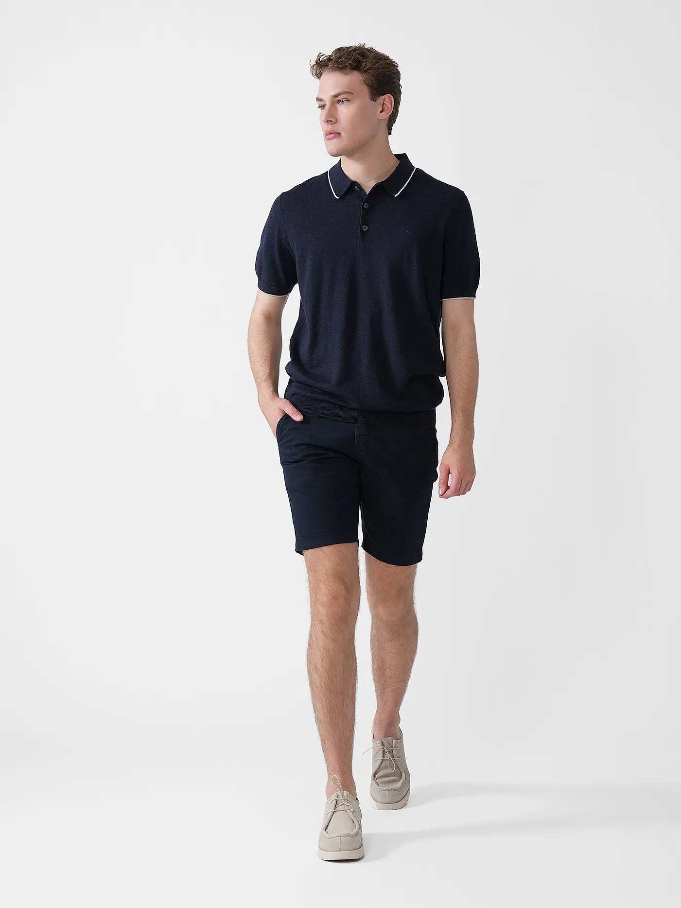 GABBA | Chinoshorts JET DALE | dunkelblau